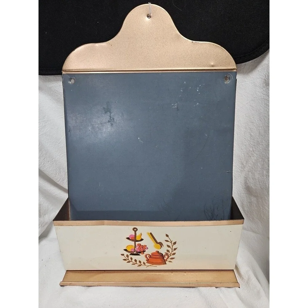 VTG.‎ Metal;MESSAGE/ LETTER BIN/Wall Pocket / Bin - 15.5